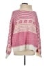 Easel Hearts Pink Pullover Sweater Size M - photo 1