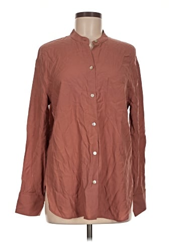 Vince. Long Sleeve Button-Down Shirt (view 1)