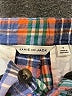 Janie and Jack Plaid Blue Board Shorts Size 6 - photo 3