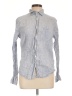 Hartford 100% Linen Gray Long Sleeve Button-Down Shirt Size L - photo 1