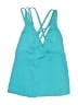 Venus Solid Teal Swimsuit Top Size 10 - photo 1