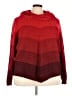 AGB Chevron-herringbone Red Pullover Sweater Size 3X - photo 1