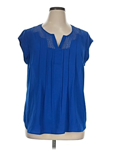 Daniel Rainn Short Sleeve Blouse (view 1)