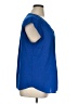 Daniel Rainn 100% Polyester Blue Short Sleeve Blouse Size XL - photo 4