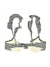J.Crew Checkered-gingham Ivory Swimsuit Top Size XS - photo 2