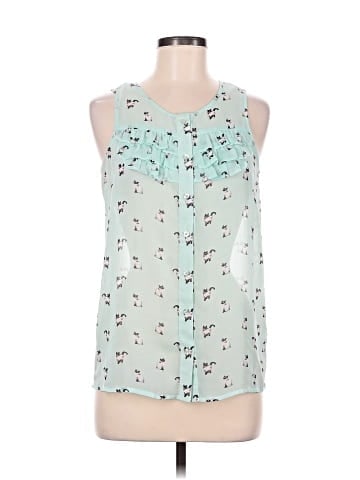 Moon Sleeveless Blouse (view 1)