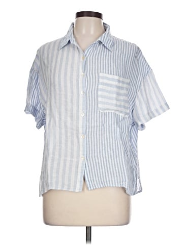 Nicole Miller New York Short Sleeve Button-Down Shirt (view 1)