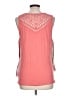 One World 100% Polyester Pink Sleeveless Blouse Size L - photo 2