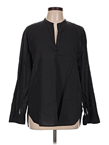 James Perse Long Sleeve Blouse (view 1)