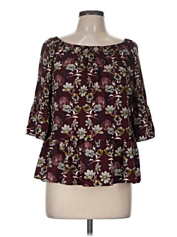 Alya 3/4 Sleeve Blouse (view 1)