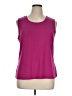 North Style Pink Sleeveless Blouse Size XL - photo 1