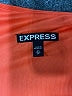Express 100% Polyester Color Block Orange Cocktail Dress Size XS - photo 7