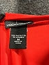 Moda International Solid Red Cocktail Dress Size M - photo 4