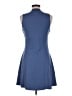 32 Degrees Solid Blue Casual Dress Size M - photo 2