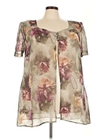 Liz & Me Short Sleeve Blouse (view 1)