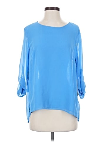 JLo by Jennifer Lopez 3/4 Sleeve Blouse (view 1)