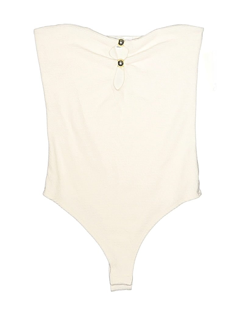 Pre-owned Gaze Bodysuit In Ivory