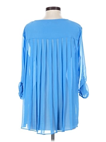 JLo by Jennifer Lopez 3/4 Sleeve Blouse (view 2)