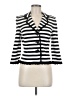 St. John Stripes White Blazer Size 6 - photo 1