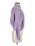 Pol 100% Polyester Purple Turtleneck Sweater Size M - photo 4
