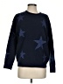 Skies Are Blue Stars Blue Pullover Sweater Size XS - photo 1