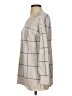 Ann Taylor LOFT 100% Cotton Plaid Gray Pullover Sweater Size S - photo 5