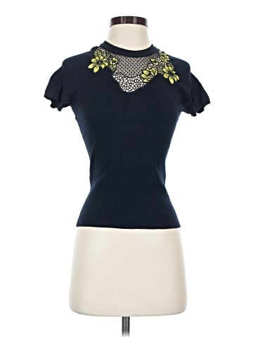 Karen Millen Short Sleeve Top (view 1)