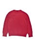 The Children's Place 100% Cotton Solid Red Pullover Sweater Size 7 - 8 - photo 2