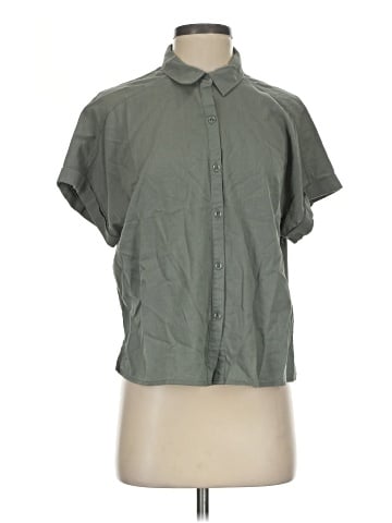 Splendid Short Sleeve Button-Down Shirt (view 1)