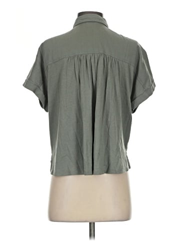 Splendid Short Sleeve Button-Down Shirt (view 2)