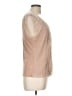 BCBGMAXAZRIA 100% Polyester Tan Sleeveless Blouse Size L - photo 4