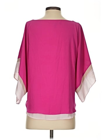 White House Black Market Short Sleeve Blouse (view 2)