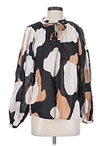 Mud Pie Long Sleeve Blouse (view 1)