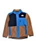The North Face 100% Polyester Color Block Brown Jacket Size 6 - photo 1