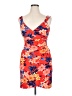 Guess Tropical Orange Cocktail Dress Size 14 - photo 1