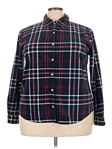 Riders by Lee Long Sleeve Button-Down Shirt (view 1)