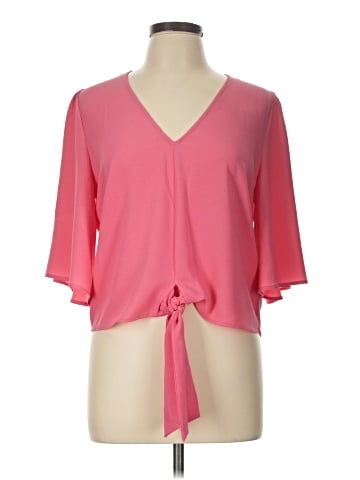 1.State 3/4 Sleeve Blouse (view 1)