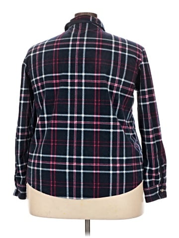 Riders by Lee Long Sleeve Button-Down Shirt (view 2)