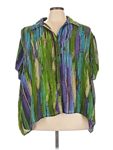 Avenue Short Sleeve Blouse (view 1)