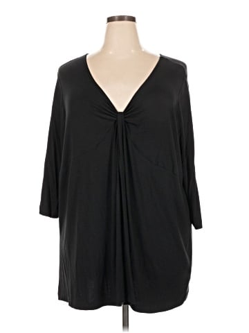 Ellos 3/4 Sleeve Top (view 1)