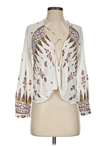 Silence and Noise Long Sleeve Blouse (view 1)