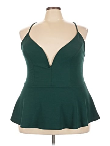 Charlotte Russe Sleeveless Blouse (view 1)