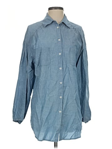 Vince. Long Sleeve Button-Down Shirt (view 1)
