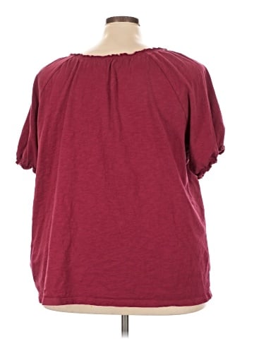 Catherines Short Sleeve Blouse (view 2)