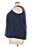 Roaman's 100% Polyester Blue Sleeveless Blouse Size 22W - photo 5