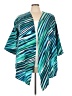 Roaman's 100% Polyester Teal Cardigan Size 22W - photo 1