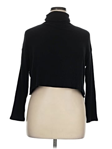 Enza Costa Turtleneck Sweater (view 1)