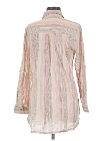 Solitaire Long Sleeve Button-Down Shirt (view 2)