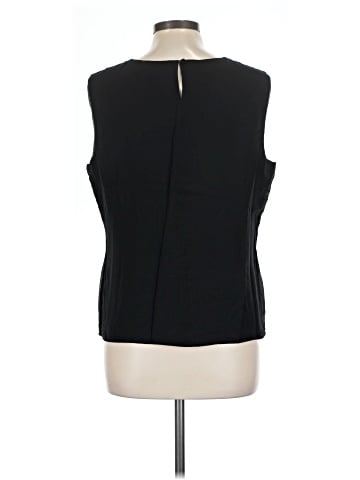 St. John Collection Sleeveless Silk Top (view 2)