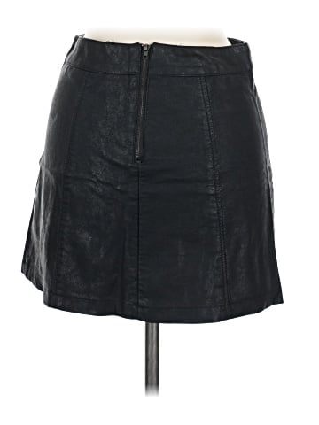 Forever 21 Faux Leather Skirt (view 2)